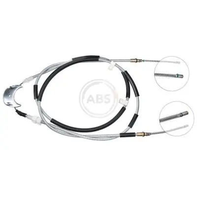 Cable de accionamiento, freno de estacionamiento A.B.S. K10695 Promoción Exclusiva